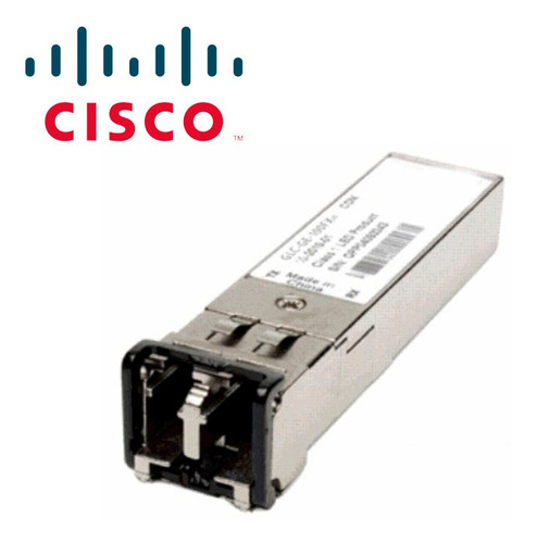 Modulo De Fibra Cisco Multimodo Sfp-10g-sr 10 Gigabit 300m