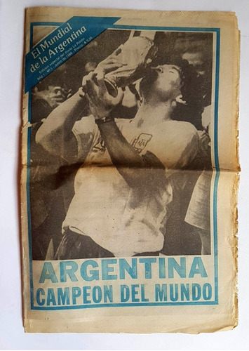 Argentina Campeon Del Mundo 1986 / Maradona / La Razón