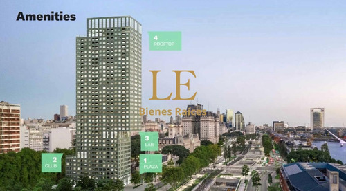 Venta Monoambiente En Puerto Madero Piso 19