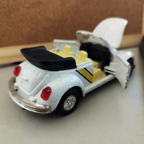 Vintage Volkswagen Cabriolet Tt-101 Diecast Escala 1:36