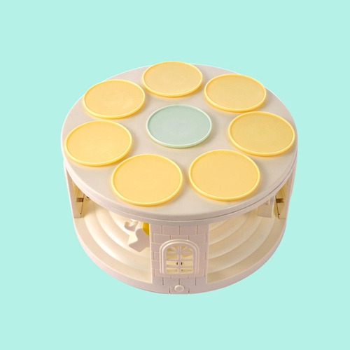 Carrusel Giratorio Cupcake Holder Cookie Automático Para