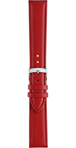 Malla Para Reloj - Morellato - Twingo Nappa Rojo 18 Y 20mm