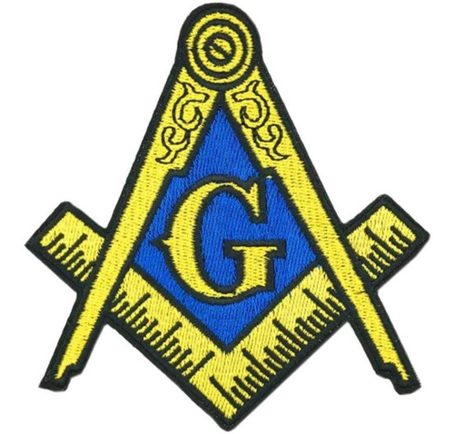 Mason1 Parche Insignia Adhesivo, Mxilm-001, 1 Parche, Masón