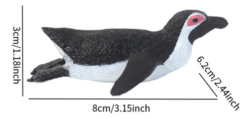 Figura Animal De Mar Criaturas Marinas Decoración Pingüino