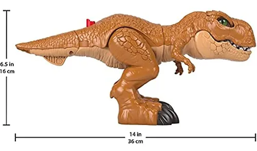 Fisher-price Imaginext Jurassic World Thrashin Action T Rex