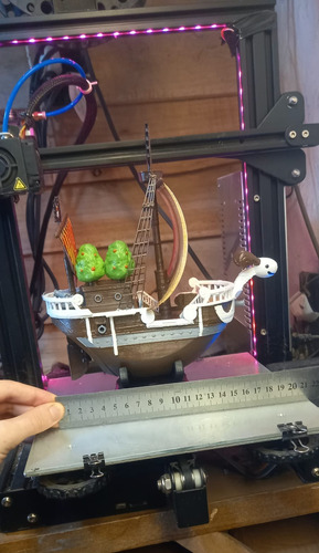 Going Merry - One Piece - Barco Figura - Impresion 3d