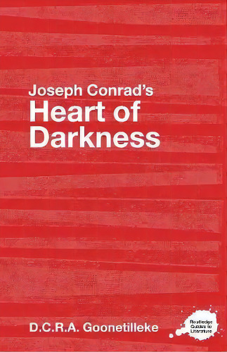Joseph Conrad's Heart Of Darkness, De Dcra Goonetilleke. Editorial Taylor Francis Ltd, Tapa Blanda En Inglés