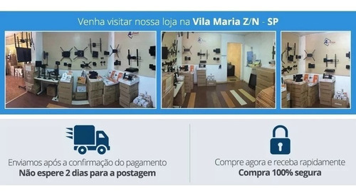 Imagem 4 de 5 de Suporte Projetor Datashow De Teto Universal Uc46