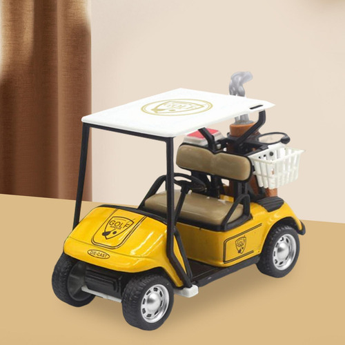 Paquete De 4 Carritos De Golf Modelo De Juguete Alimentados