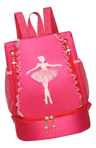 Bolsa De Baile De Ballet Con Cierre De Ballet Para Niña, Par