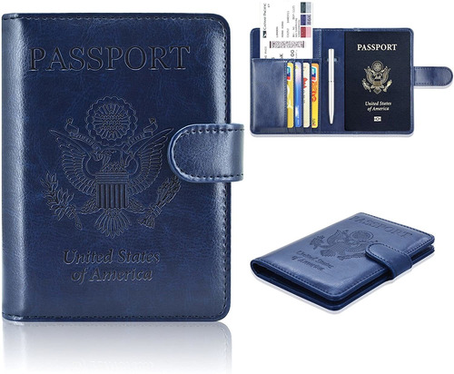 Passport Holder Cover,  Protective Premium Leather Rfid...
