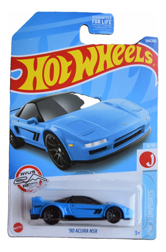 Hotwheels Carro 90 Acura Nsx + Obsequio 