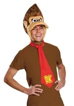 Comprar Disfraz Gorro Corbata Donkey Kong Mario Bros Para Adultos Hombres Adolescentes Envio Gratis