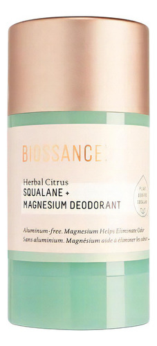 Biossance® Desodorante Com Magnésio + Esqualano Sem Aluminio Fragrância Herbal Citrus