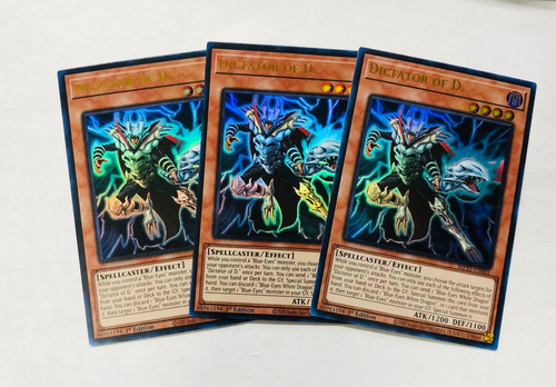 Dictator Of D. Tercia. Ultra Rare. Yugioh!