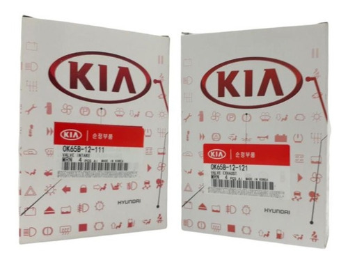 Imagen 4 de 4 de Válvulas De Admision Y Escape Kia Pregio 2.7/3.0 Kia Genuine