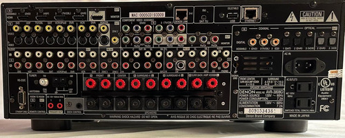 Denon Avr-3808 (perfeito) (Usado)