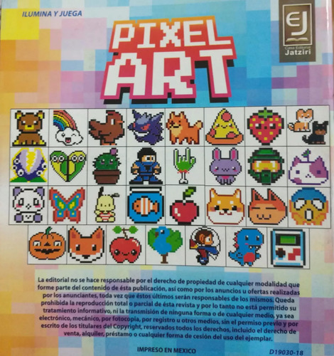 Pixelart Aprende Colorea Con Pixeles 6 Libros Al Azar