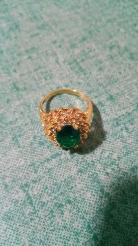Anillo Enchapado En Oro 18 Hge