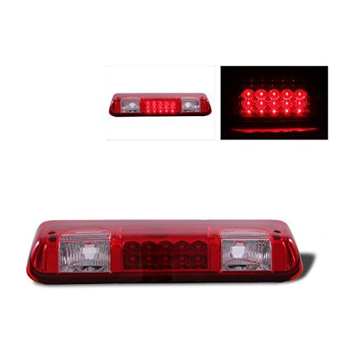Luces De Freno Led Rojas/transparentes De Tercer Nivel ...