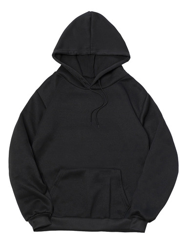 Cómoda Y Cálida Sudadera Con Capucha Y Mangas Caídas