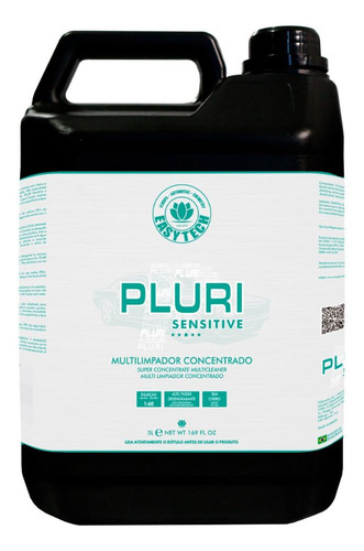 Pluri Sensitive Multilimpador Sem Cheiro Easytech 5 Litros
