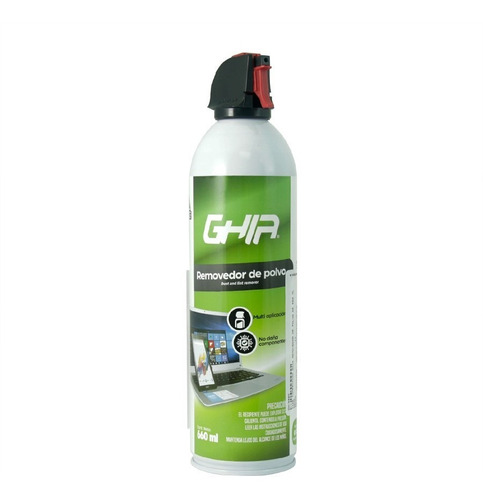 Limpiador De Aire Comprimido 660 Ml, Ghia