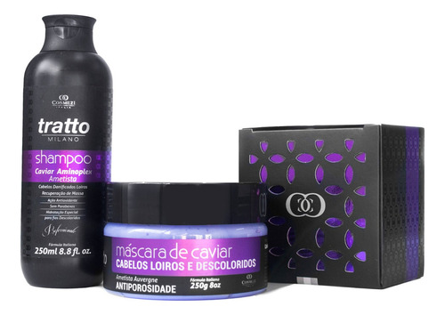  Recuperação Imediata Caviar - Cabelos Loiros | Cosmezi