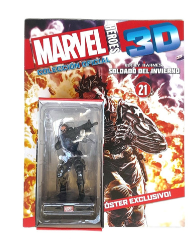 Fasciculo Soldado De Invierno - Marvel 3d - Los Germanes