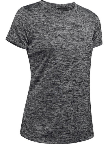 Camiseta Under Armour Tech Ssc Para Mujer-gris