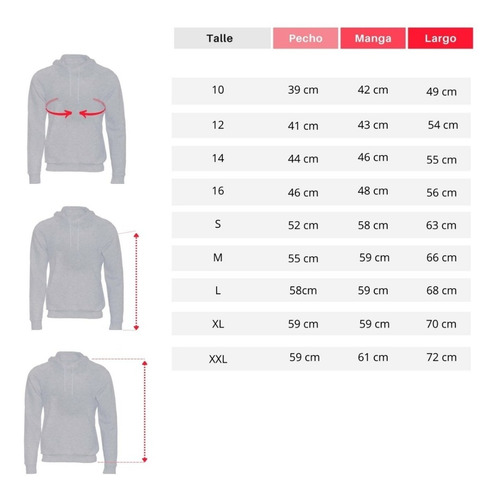 Buzo Gris Capucha Mafalda Moño Hombre Mujer Niños Hoodie