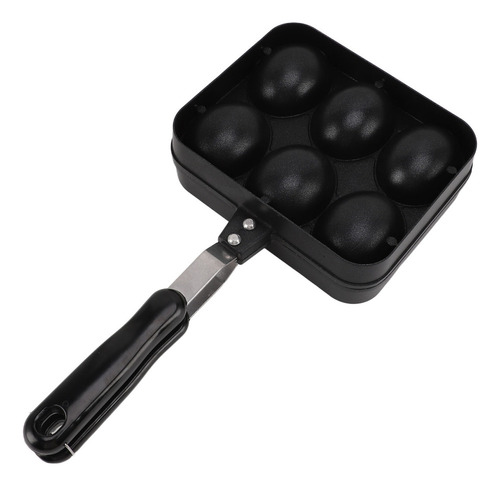 . Panela Takoyaki Dupla Face Com 6 Furos