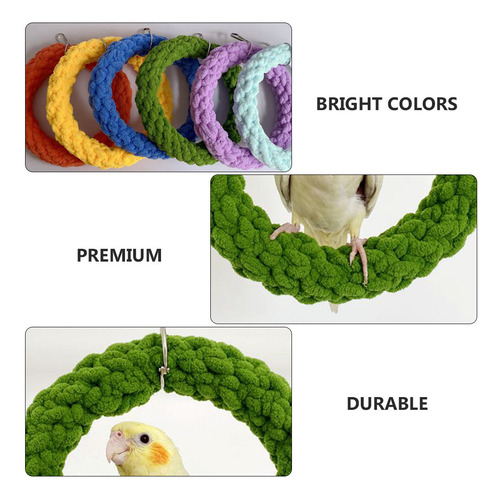 Columpio Decorativo Para Loros, Balancín, Balancín Para Pája