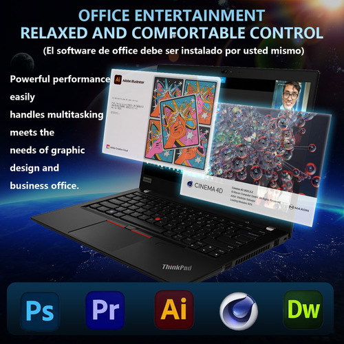 Lenovo Thinkpad T490 Intel Core I5 8365u 16gb Ram 256gb Ssd (Reacondicionado)