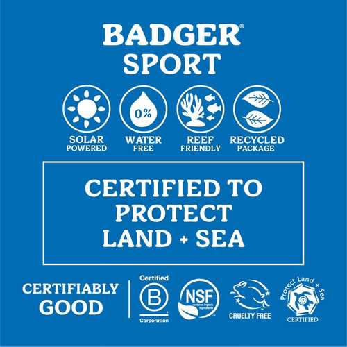 Lata De Protector Solar Badger Coral Reef Safe, Protector So