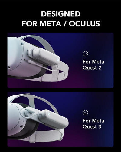 Paquete De Baterías Viyisi Para Meta Quest 3/3s Y Oculus Que