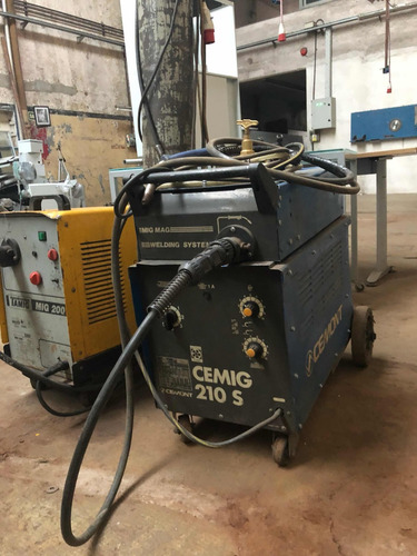 Soldadora Mig Cem Italy 210amp C/torcha Regulador Envíos
