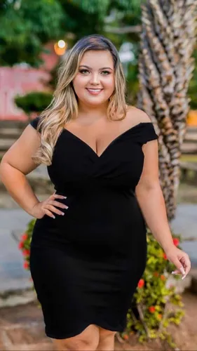 Vestido Plus Size Suplex De tima Qualidade Bem Grosso