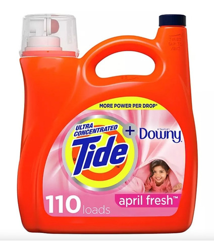 Detergente Liquido Tide + Downy 110 Lavadas