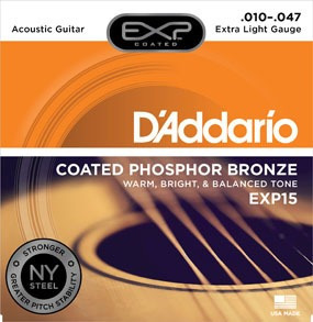 Encordado Daddario Guitarra Acústica Bronce Fos. Exp15