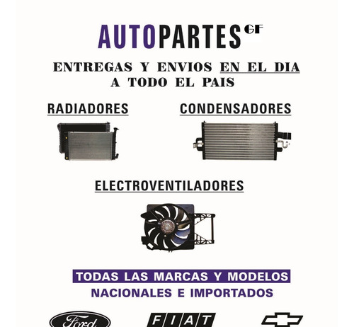 Imagen 6 de 6 de Radiador Chevrolet Classic Spirit Original Denso