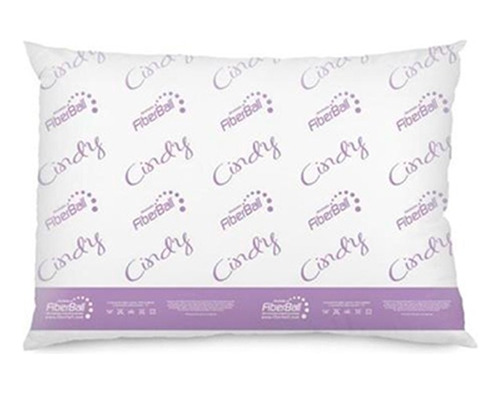 Almohada Fiberball Cindy 70x50cm Poliester Economica Hotel  