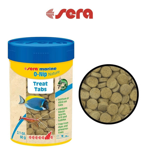 Ração Para Peixes Marine O-nip Nature 60g Sera