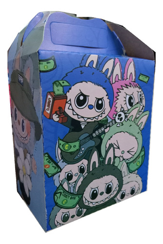 Labubu Chabubu Muñecos El Set 40 Dulceros Cajitas Bolo Feliz