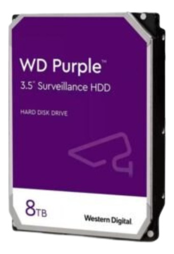 Disco Duro Western Digital Purpura 8tb 3.5 Sata 3 Wd85purz