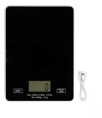 Báscula De Cocina Digital Recargable Por Usb - Gramos/onzas,
