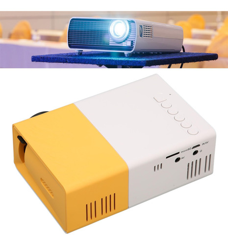 Mini Proyector, Proyector Portátil Hd 1080p, Proyector De Pe