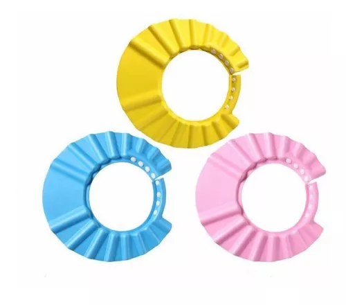 5 piezas gorro de ducha para bebés y niños gorro de baño para bebés gorro  de ducha visera de baño para niños gorro de protección para el cabello  (cerdo rosa)