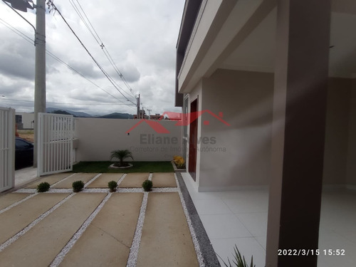 Imagem 5 de 15 de Casa 3 Quartos Em Bosque Da Mata - Tijucas, Sc - 415