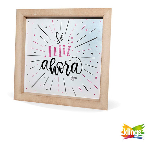 Imagen 5 de 7 de Cuadros Decorativos Frases Positivas Disfruta La Vida Feliz